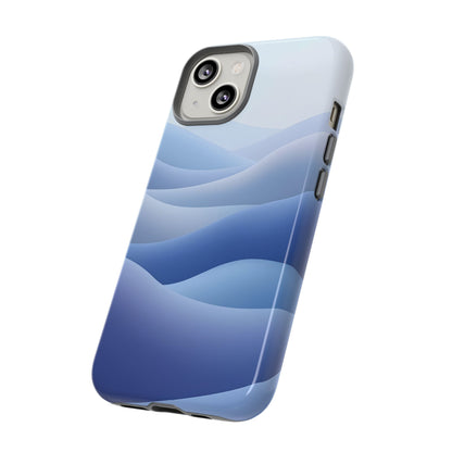 Intricate Abstract Wavy Landscape phone case