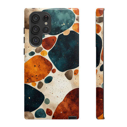 Earthy Terrazzo Stone Phone Case for iPhone, google Pixel & Samsung