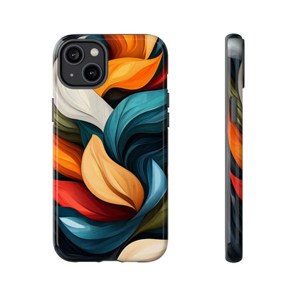 Floral Flow Abstract Phone Case – Nature-Inspired Design for iPhone, Google Pixel & Samsung