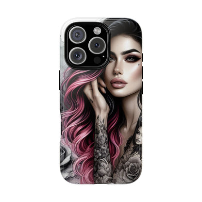 Tattooed Elegance – Gothic Art Mobile Cover