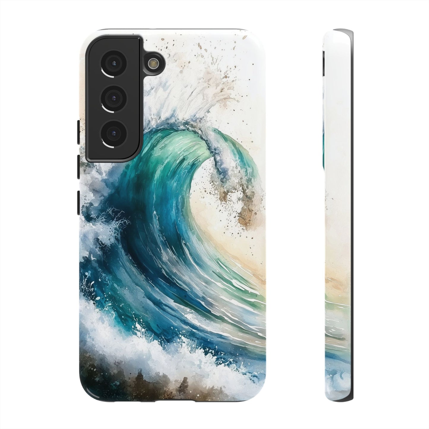 Coastal Calm Watercolor Phone Case for iPhone, google Pixel & Samsung