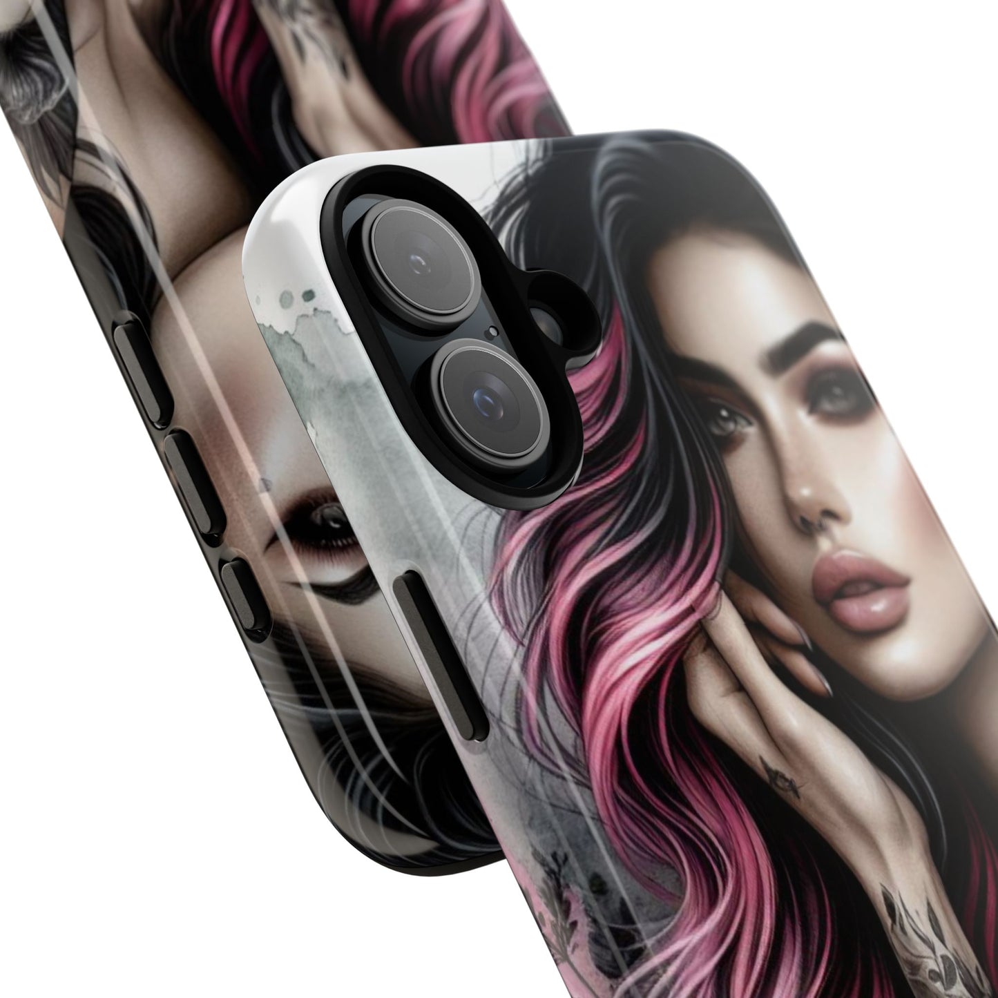 Tattooed Elegance – Gothic Art Mobile Cover