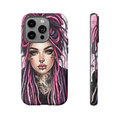 Neon Gothic Beauty Mobile Case