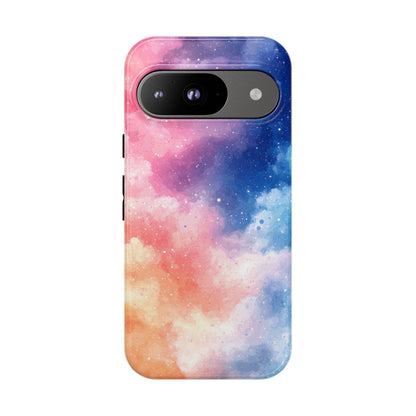 Cosmic Dreamscape – Watercolor Galaxy Phone Case for iPhone, google Pixel & Samsung