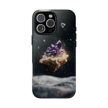 Mystic Amethyst Stones Phone Case for iPhone, Samsung & Google Pixel
