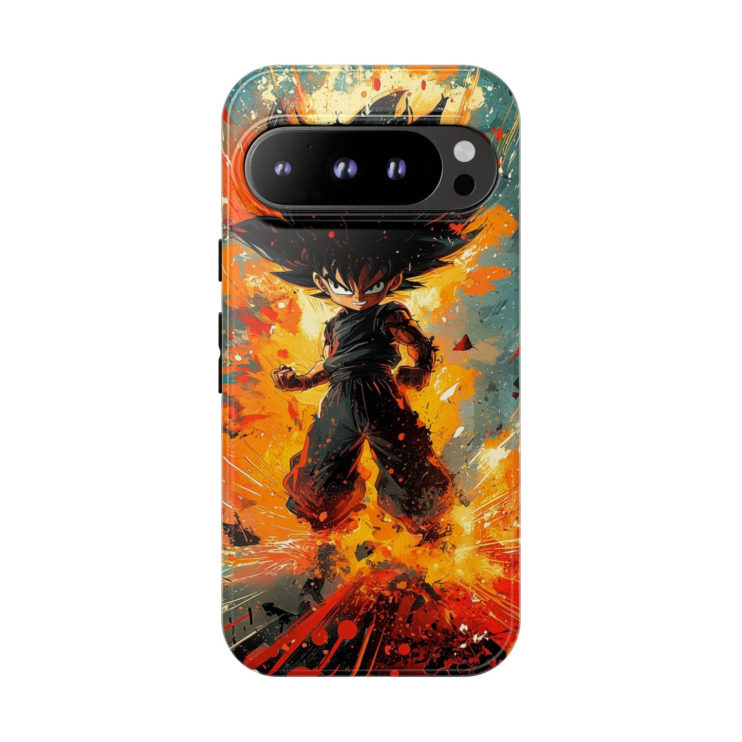 Mini Warrior Rage | Chibi Power Surge Phone Case for iPhone, Samsung & Pixel