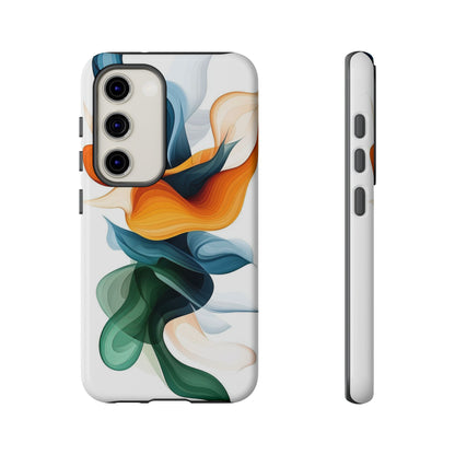 Verdant Flow – Modern Abstract Phone Case for iPhone, Samsung & Pixel