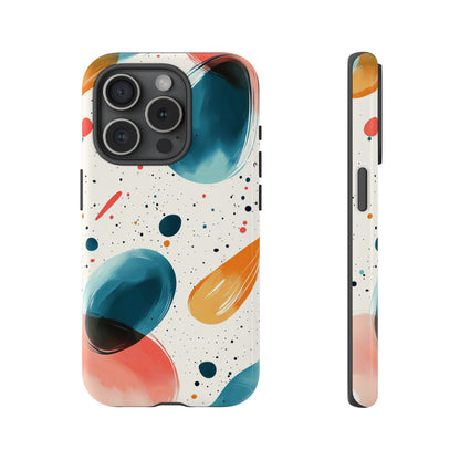 Color Swirl Splash – Abstract Art Phone Case for iPhone, Samsung & Pixel