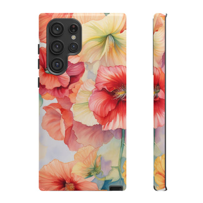 Floral Harmony Watercolor Mobile Case