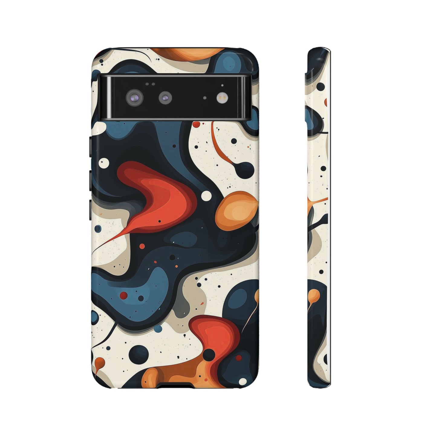 Molten Drift – Abstract Art Phone Case for iPhone, Samsung & Pixel