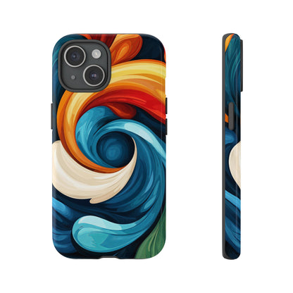 Colorstorm – Fluid Energy Abstract Phone Case for iPhone, Samsung & Pixel