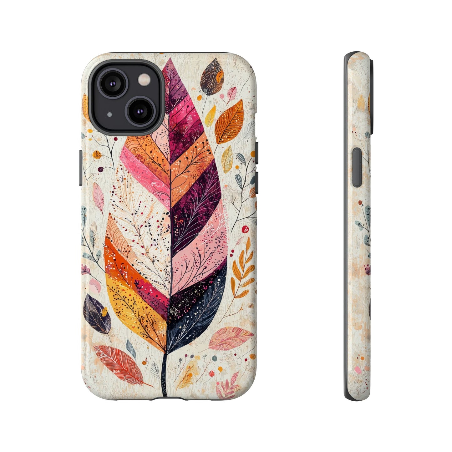 Boho Harvest Leaf Phone Case for iPhone, Pixel & Samsung