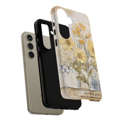 Vintage Botanical Floral Mobile Case