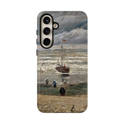 Vincent Van Gogh Phone Case - iPhone, Samsung, Google Pixel Cover - Ocean & Boat Painting Phone Case - Van Gogh Art Gift - Nautical Phone Case, Coastal Life Lover Gift