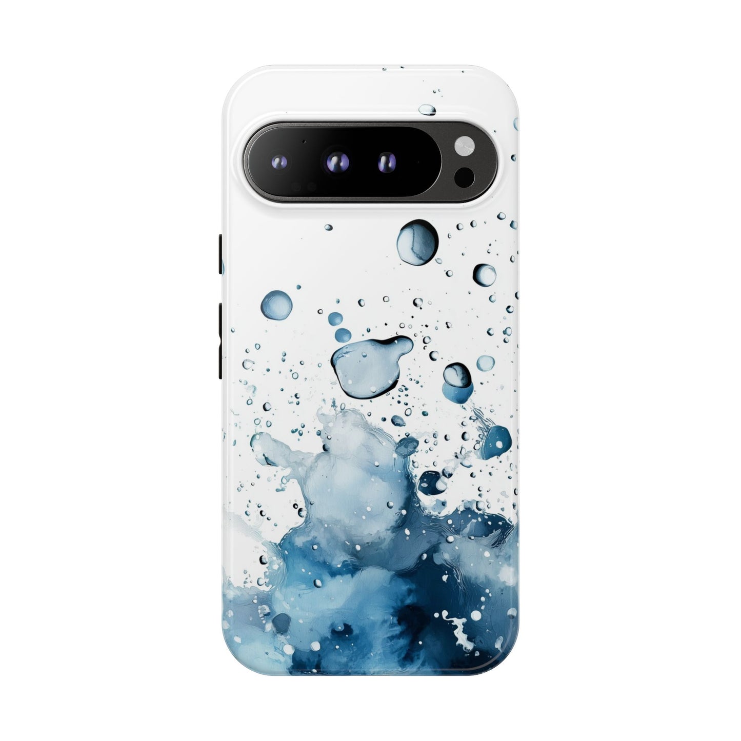 Aqua Burst Watercolor Phone Case for iPhone, google Pixel & Samsung