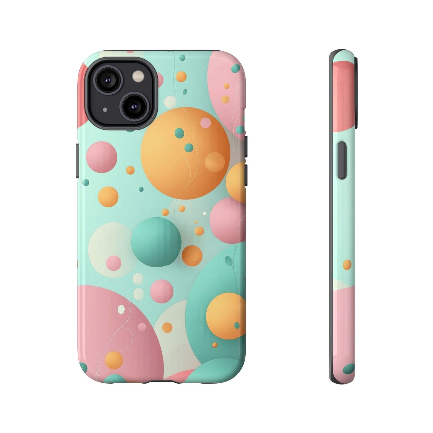 Bubble Pop Delight – Abstract Food-Themed Phone Case for iPhone, Samsung & Pixel