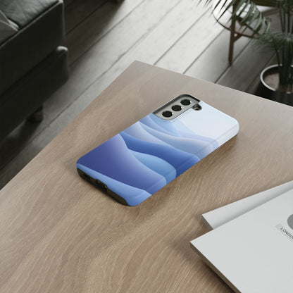 Intricate Abstract Wavy Landscape phone case