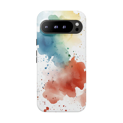Colorburst Cloud Watercolor Phone Case for iPhone, google Pixel & Samsung