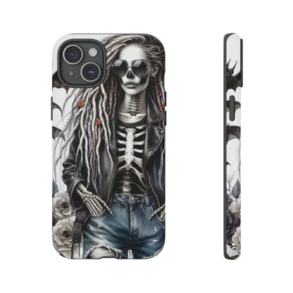 Skull Queen – Gothic Skeleton & Dark Grunge Mobile Cover
