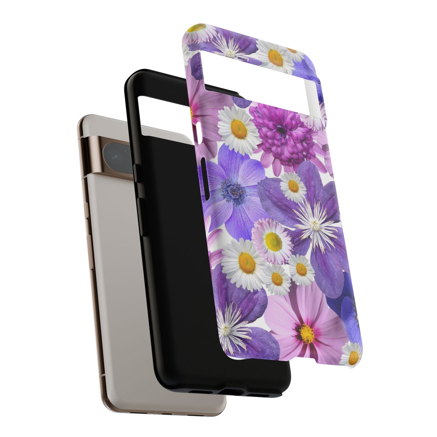 Lavender Blossom Floral Mobile Case