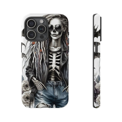 Skull Queen – Gothic Skeleton & Dark Grunge Mobile Cover