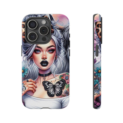 Wild Spirit – Gothic Chic & Nature Fusion Mobile Cover