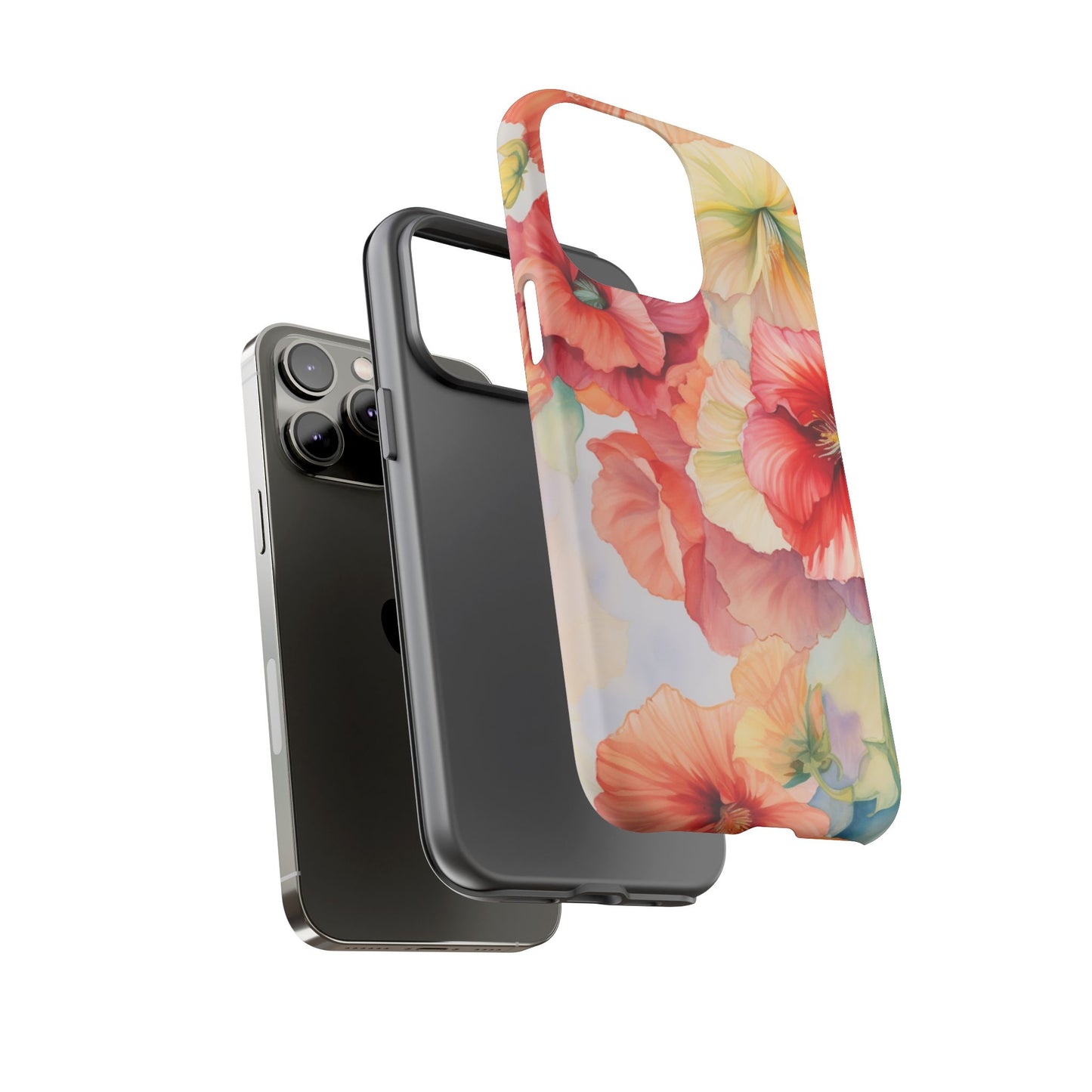 Floral Harmony Watercolor Mobile Case
