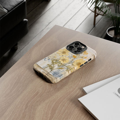 Vintage Botanical Floral Mobile Case