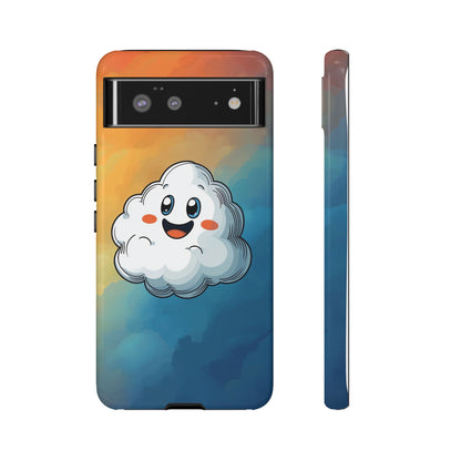 Happy Cloud Anime Phone Case for iPhone, Samsung, Google Pixel