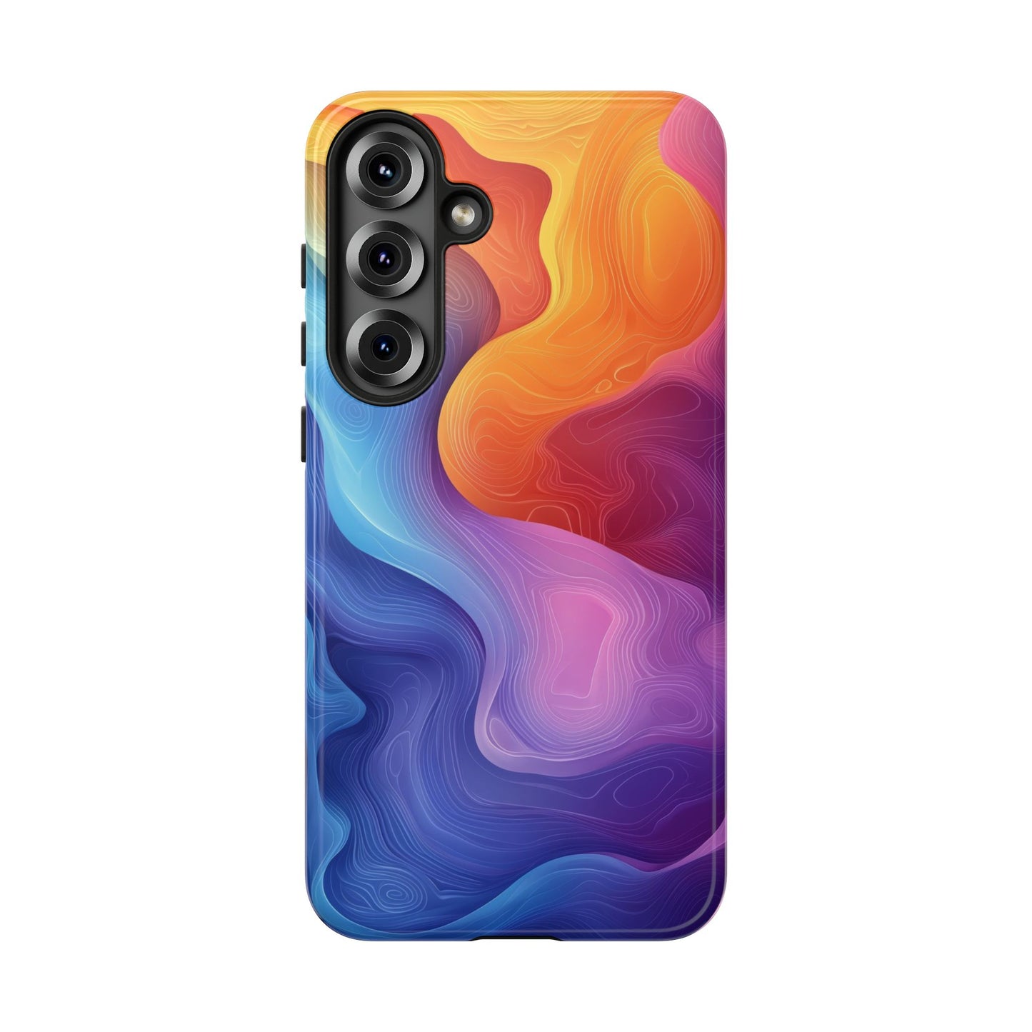 Aurora Flow Watercolor Phone Case for iPhone, google Pixel & Samsung
