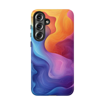 Aurora Flow Watercolor Phone Case for iPhone, google Pixel & Samsung