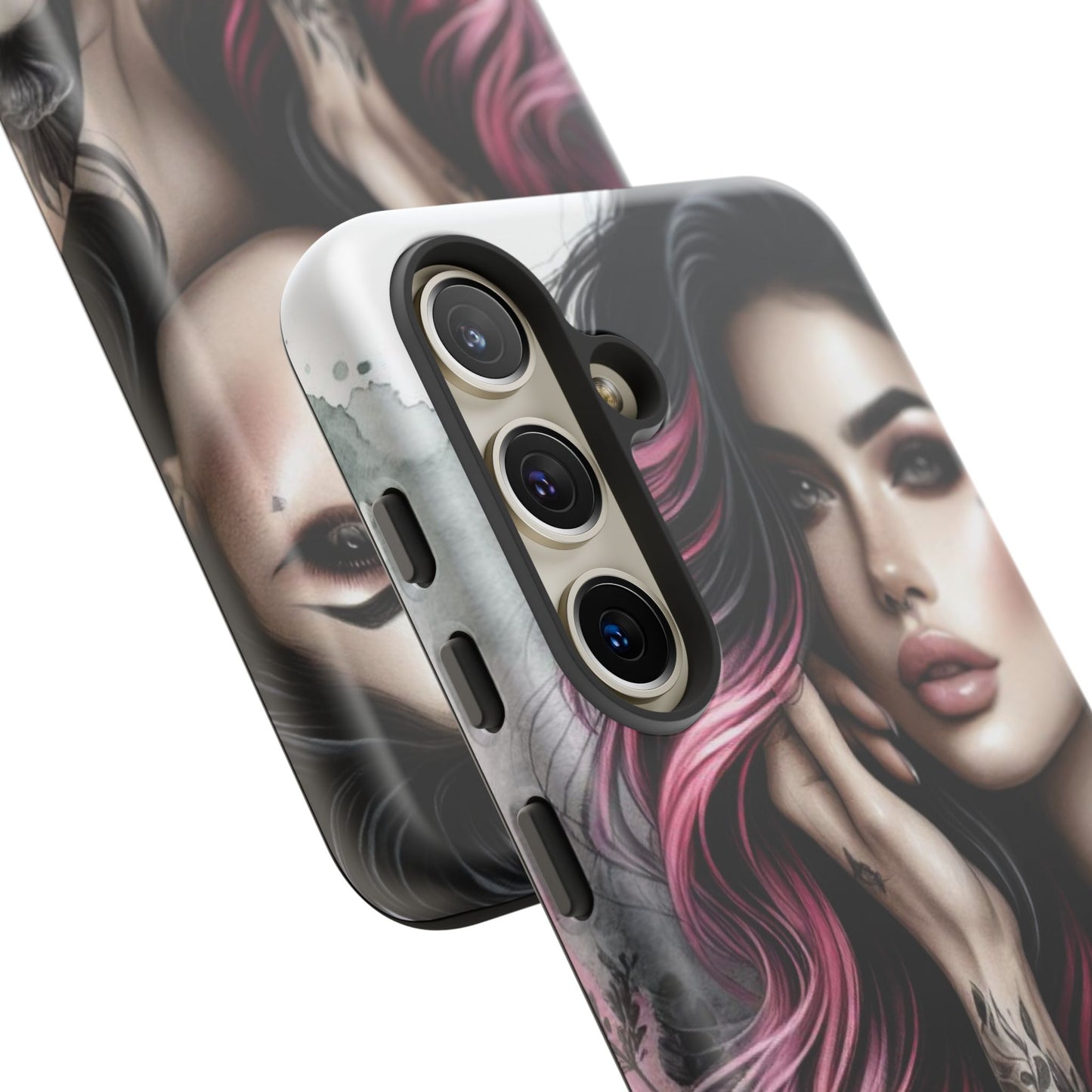 Tattooed Elegance – Gothic Art Mobile Cover