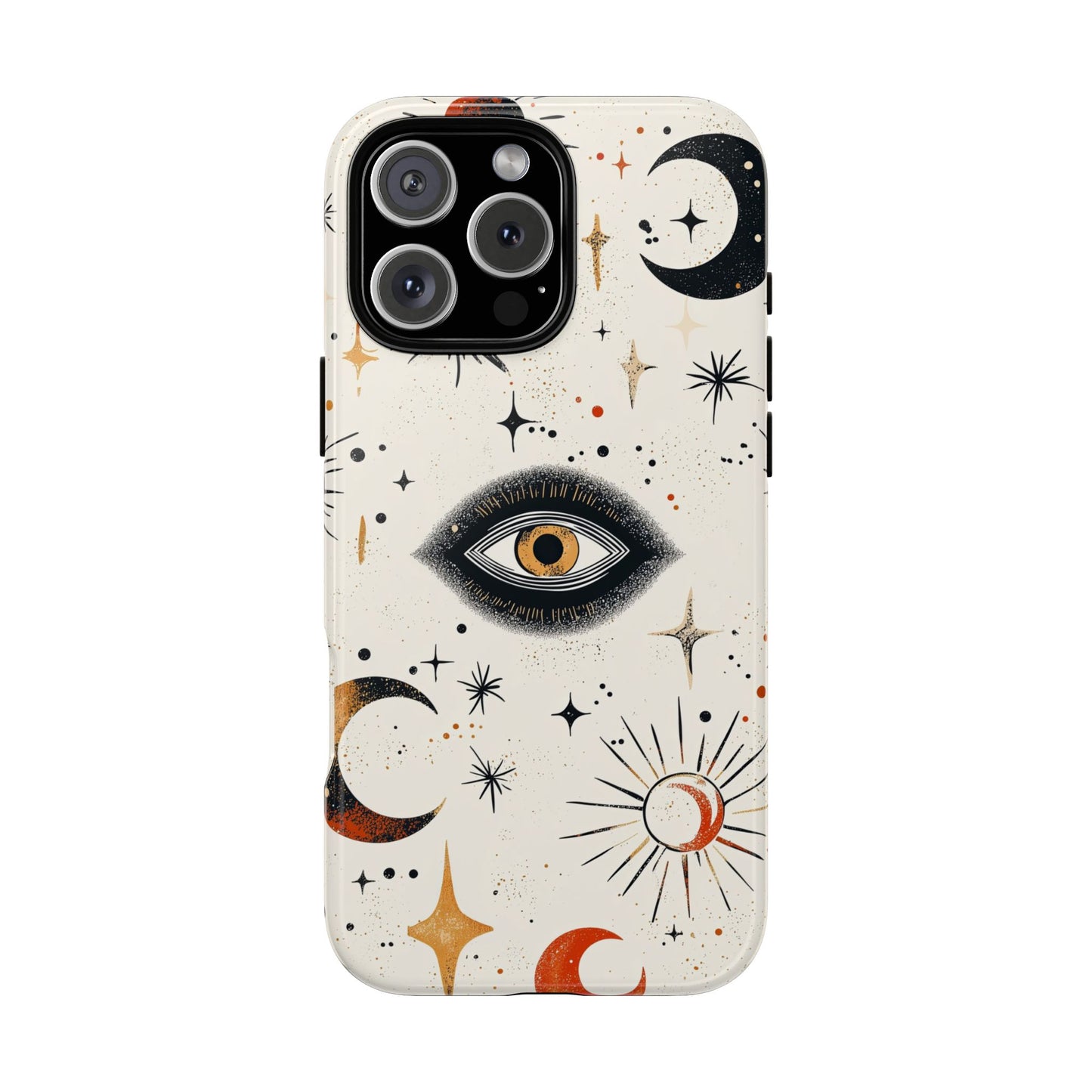 Mystic Moon & Stars Boho Phone Case for iPhone, Pixel & Samsung