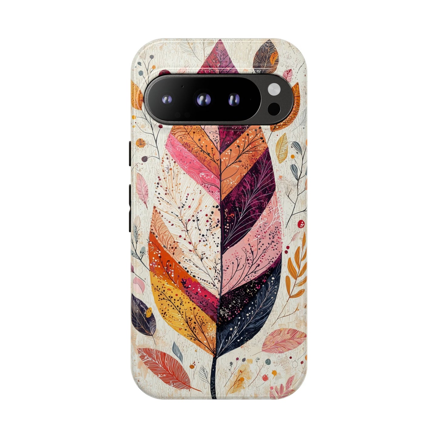 Boho Harvest Leaf Phone Case for iPhone, Pixel & Samsung