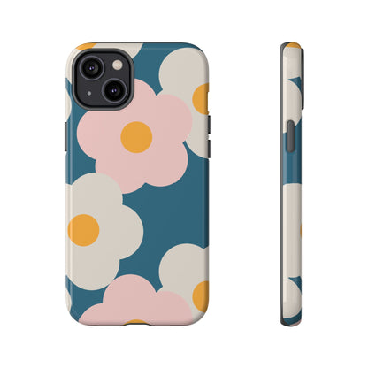 Retro Floral Phone Case – Vintage Aesthetic for iPhone, Samsung & Google Pixel