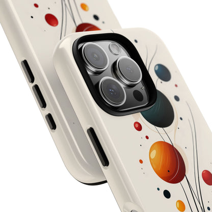 Modern Orbit Abstract Phone Case – Minimal Planet-Inspired Design for iPhone, Samsung & Pixel