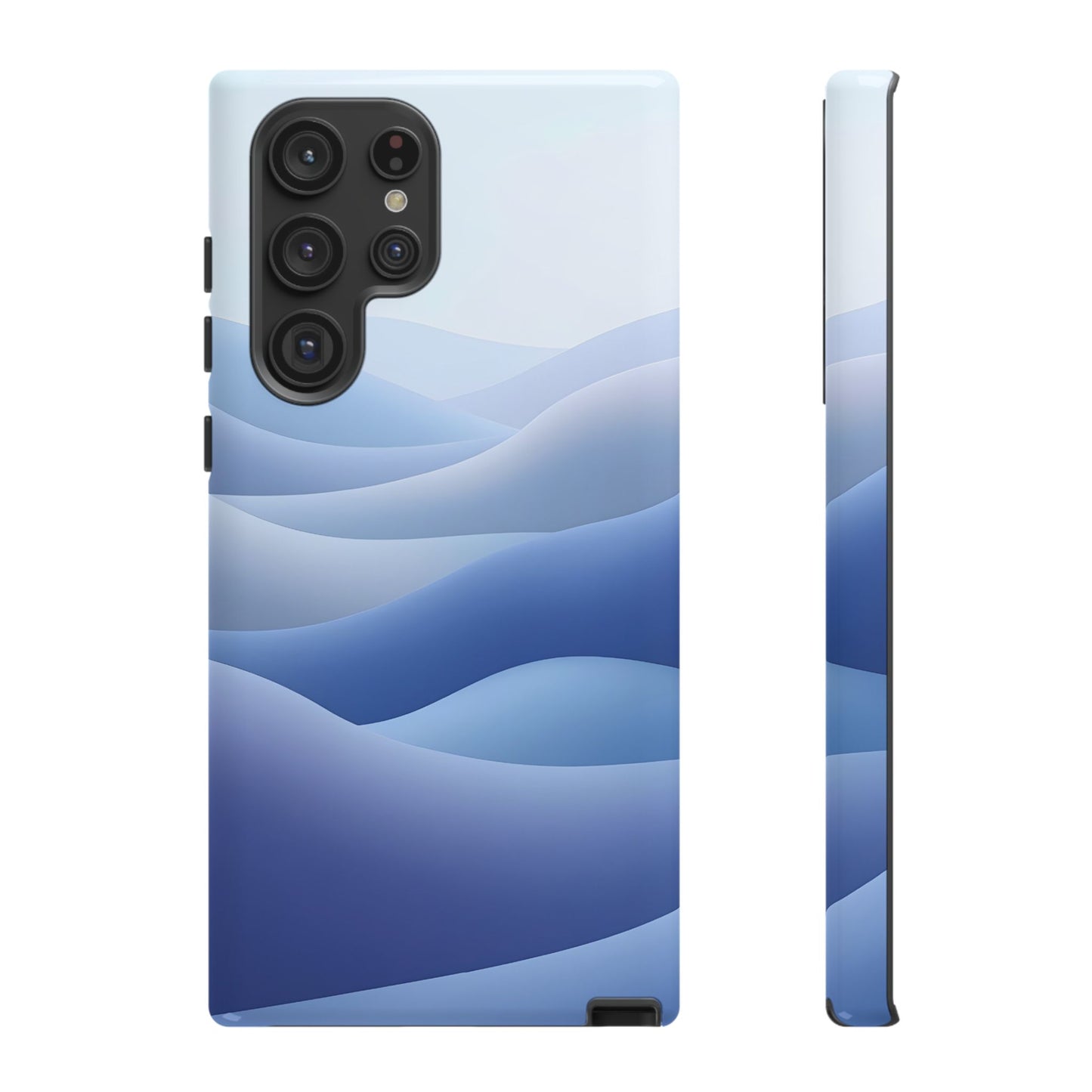 Intricate Abstract Wavy Landscape phone case
