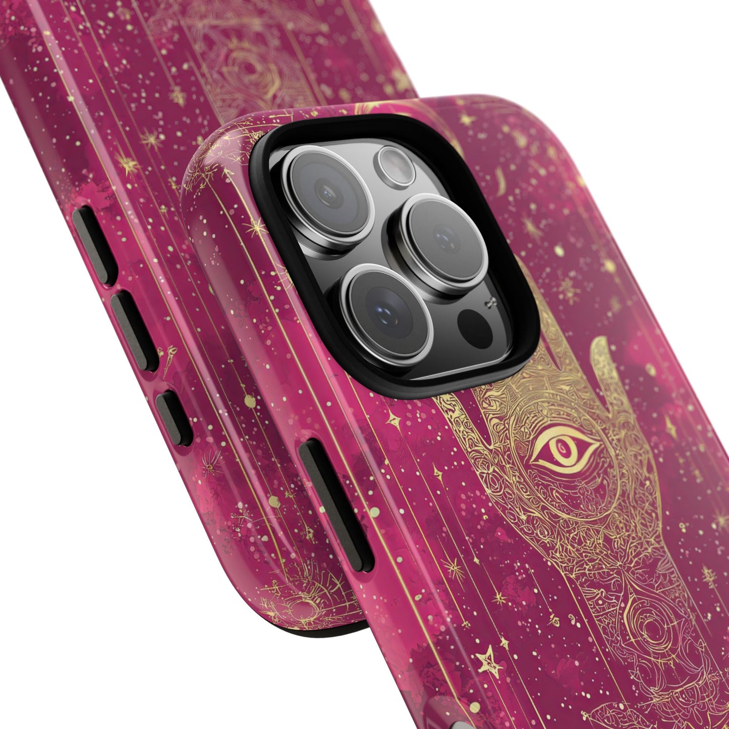 Cosmic Hamsa Boho Phone Case for iPhone, Pixel & Samsung