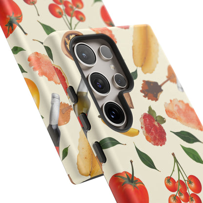 Fresh Fruits & Veggies Pattern Phone Case