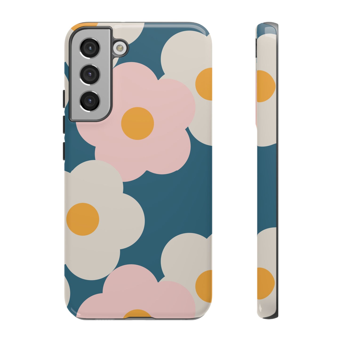 Retro Floral Phone Case – Vintage Aesthetic for iPhone, Samsung & Google Pixel