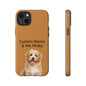 Personalized Custom Pet Phone Case – Add Your Name, Pet Photo or Any Text– Unique Gift for iPhone, Samsung  & Google Pixel – Protective & Stylish Cover"