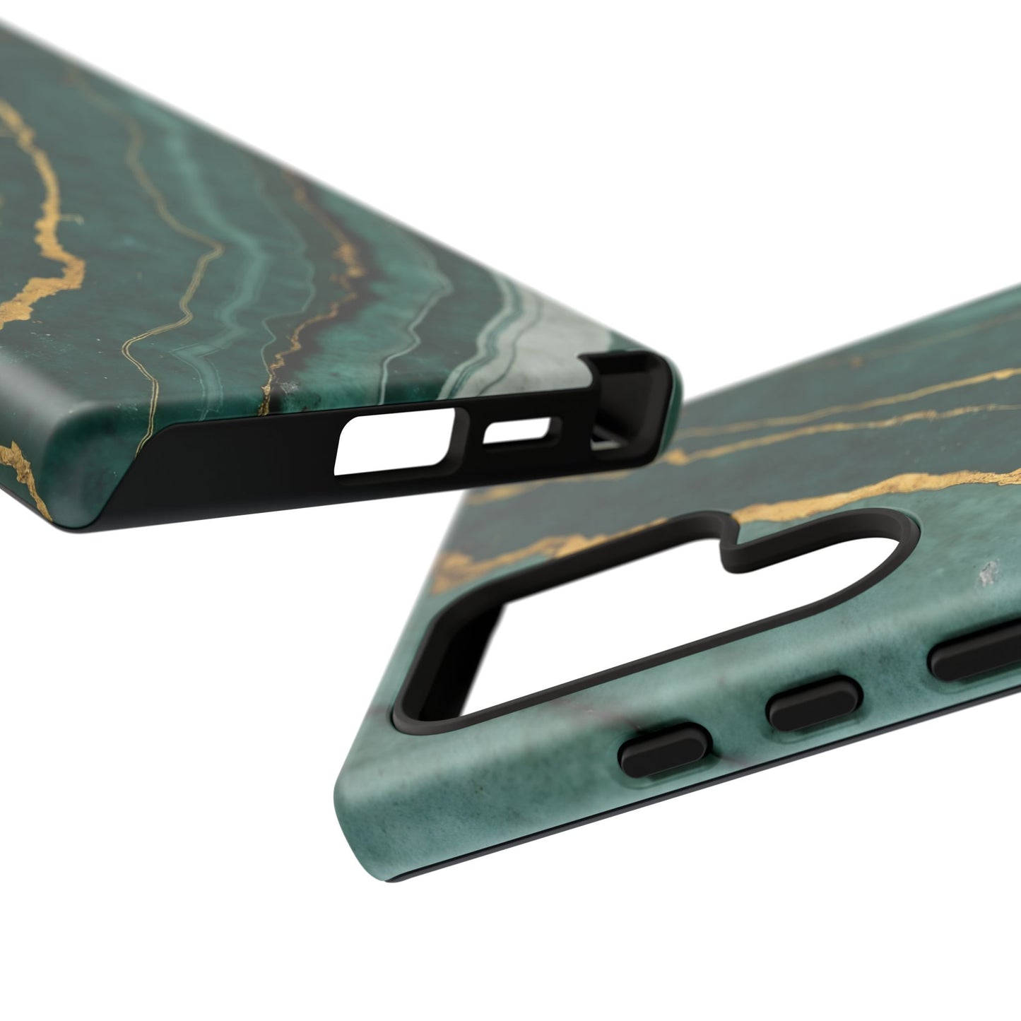 Jade Green Marble Case Design
