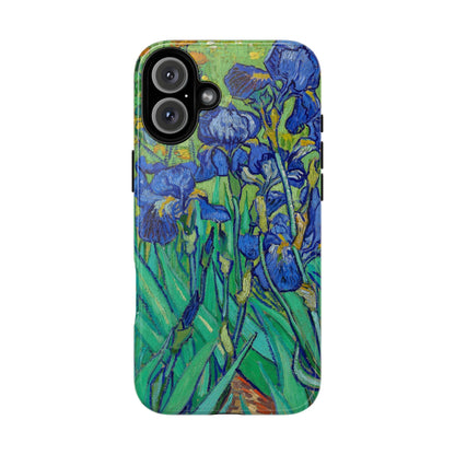 Van Gogh Irises Phone Case - iPhone, Samsung, Pixel Cover - Artistic Floral Case - Van Gogh Art Gift - Aesthetic Phone Case