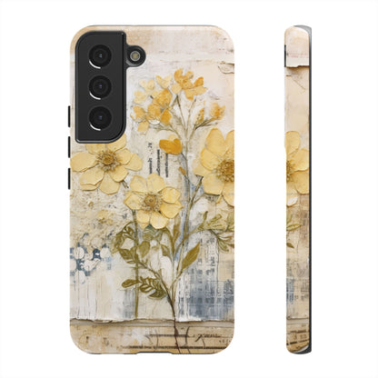 Vintage Botanical Floral Mobile Case
