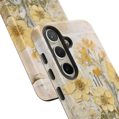 Vintage Botanical Floral Mobile Case