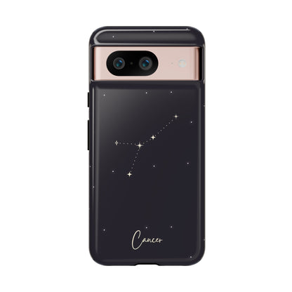 Cancer Zodiac Starscape Phone Case – Mystical Galaxy Design – Cosmic Style for iPhone, Samsung & Google Pixel