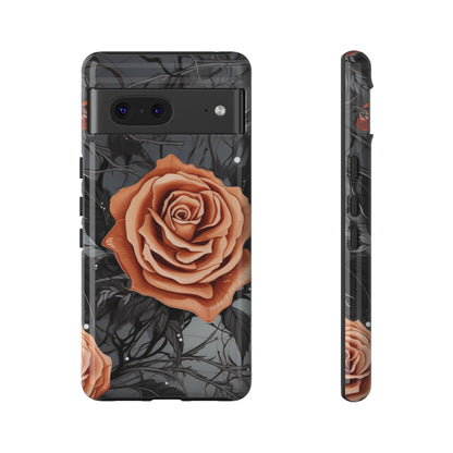 Mystic Noir Rose Mobile Case