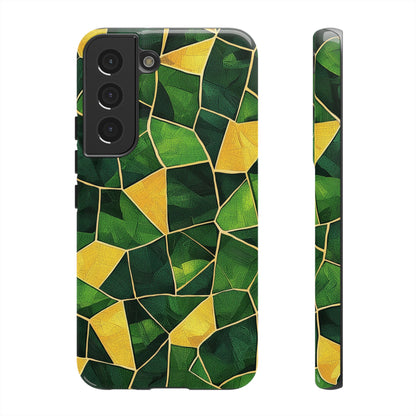 Intricate Turtle Shell Mosaic Phone Case for iPhone, Samsung & Google Pixel
