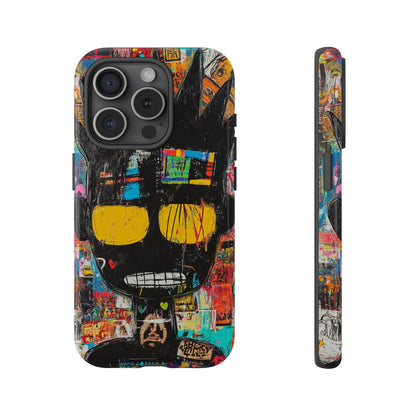 Jean-Michel Basquiat Phone Case – Contemporary Art Design - iPhone, Samsung & Google Pixel Cover - Artistic Painting Case,  Art Lover Gift