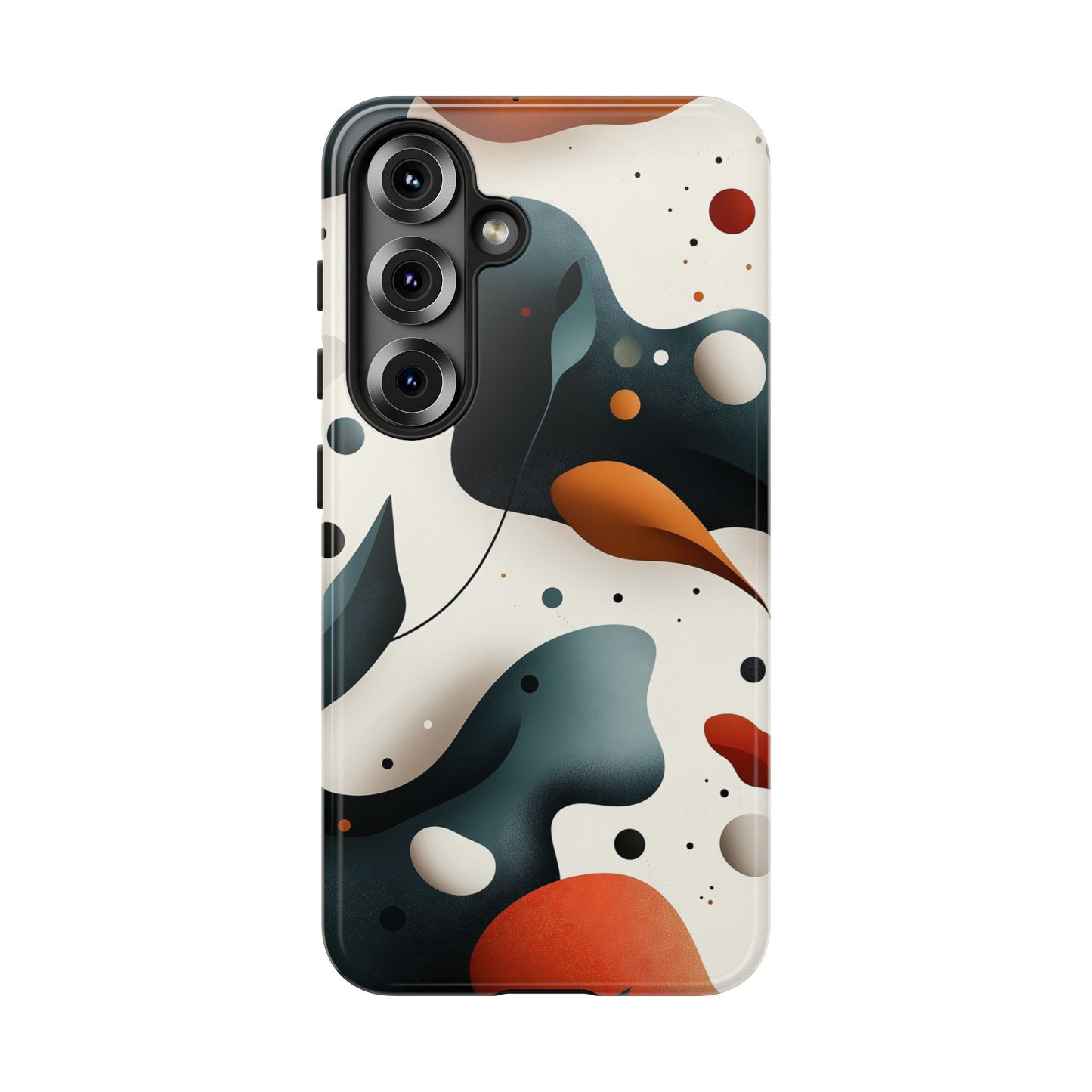 Midnight Bloom – Organic Abstract Phone Case for iPhone, Samsung & Pixel